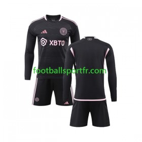 Tenue Inter Miami Enfant Exterieur 2023-2024 Maillot de Foot ML